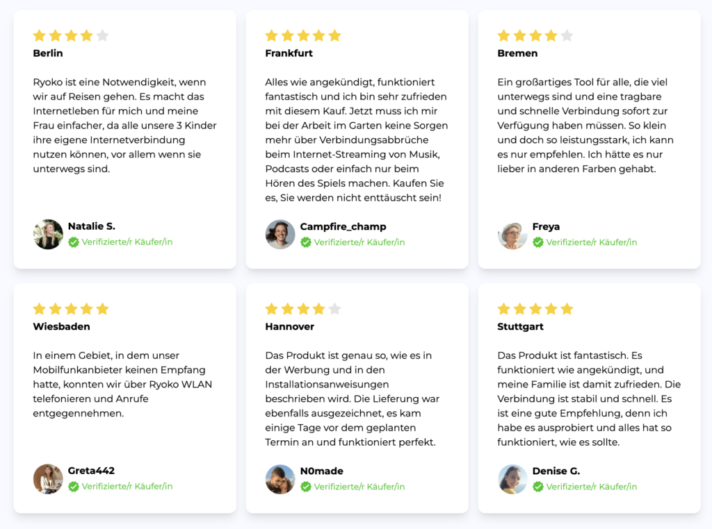 Ryoko Pro Bewertungen und Erfahrungsberichte